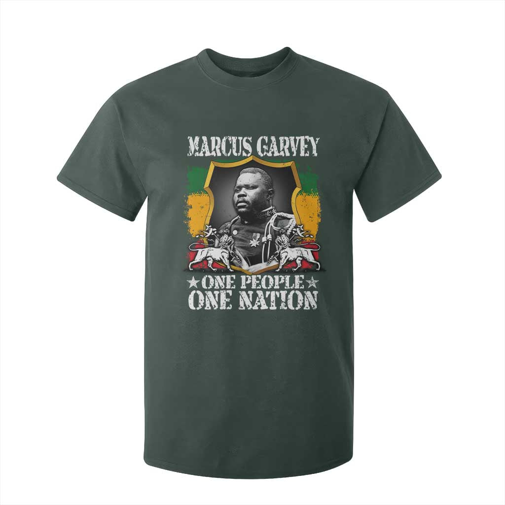 Marcus Garvey T Shirt For Kid One People One Nation Jamaica Legends Rasta