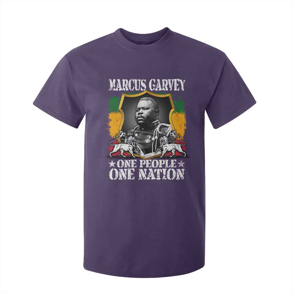 Marcus Garvey T Shirt For Kid One People One Nation Jamaica Legends Rasta