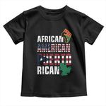 African American Puerto Rican Pride Baby Shirt