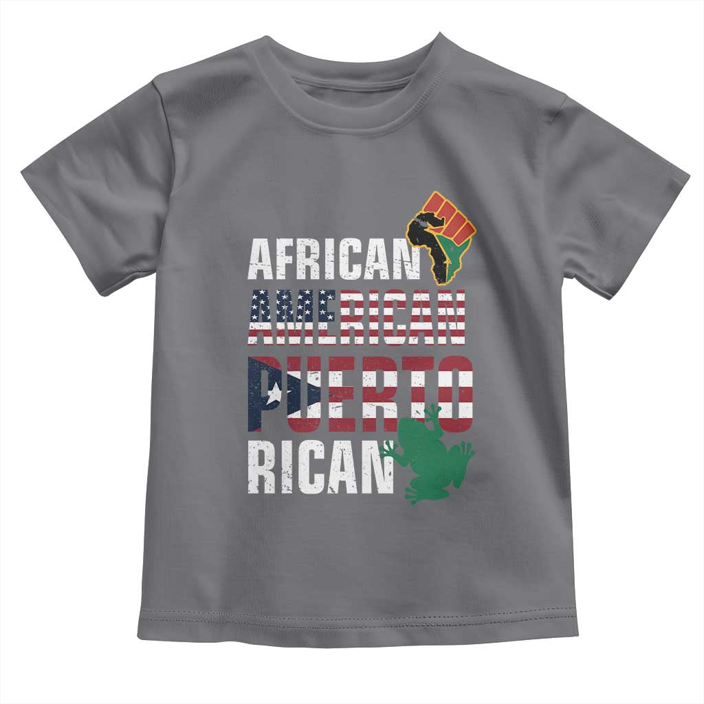 African American Puerto Rican Pride Baby Shirt