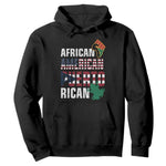 African American Puerto Rican Pride Hoodie