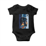 African American Dad Baby Onesie Black History King Father Melanin Pride