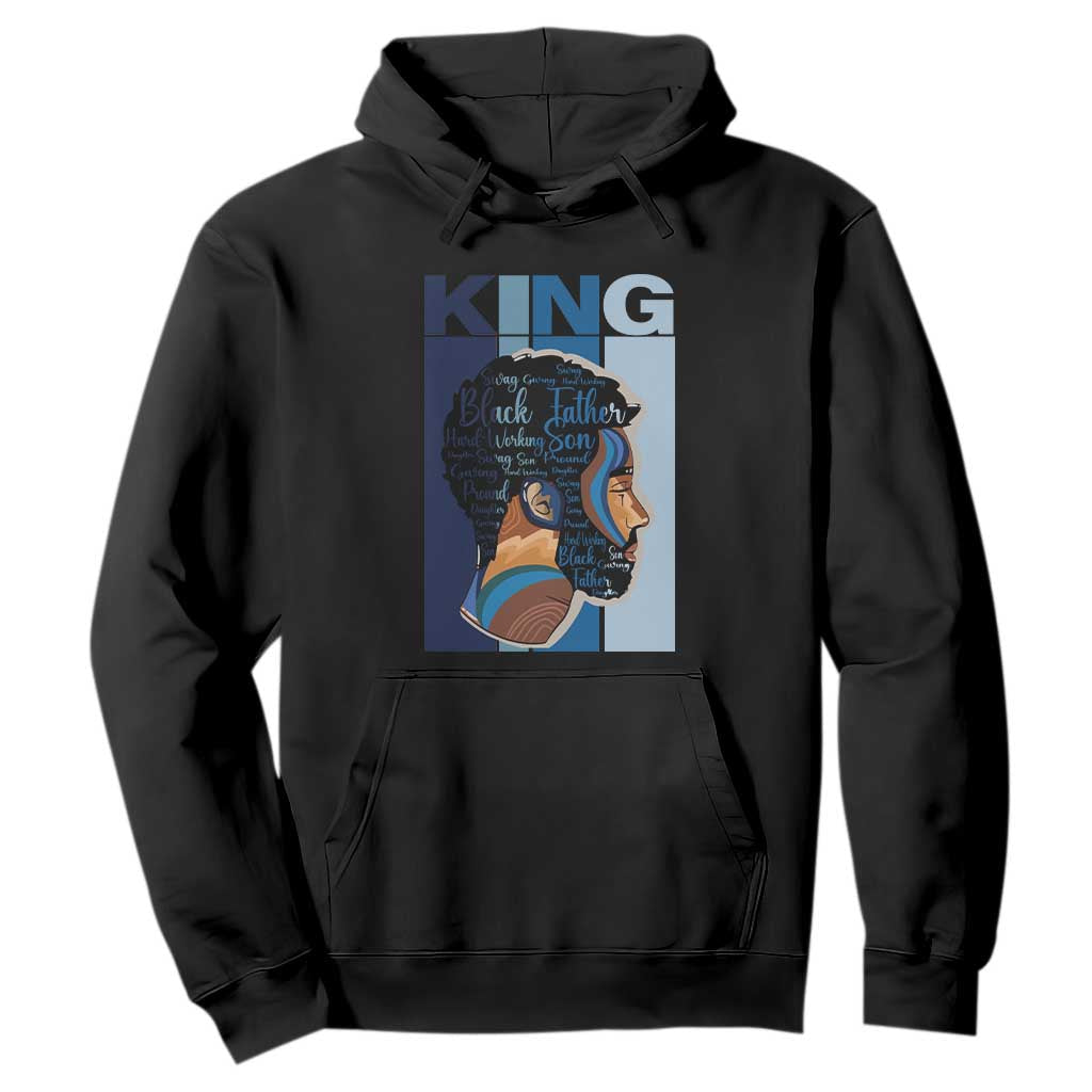 African American Dad Hoodie Black History King Father Melanin Pride