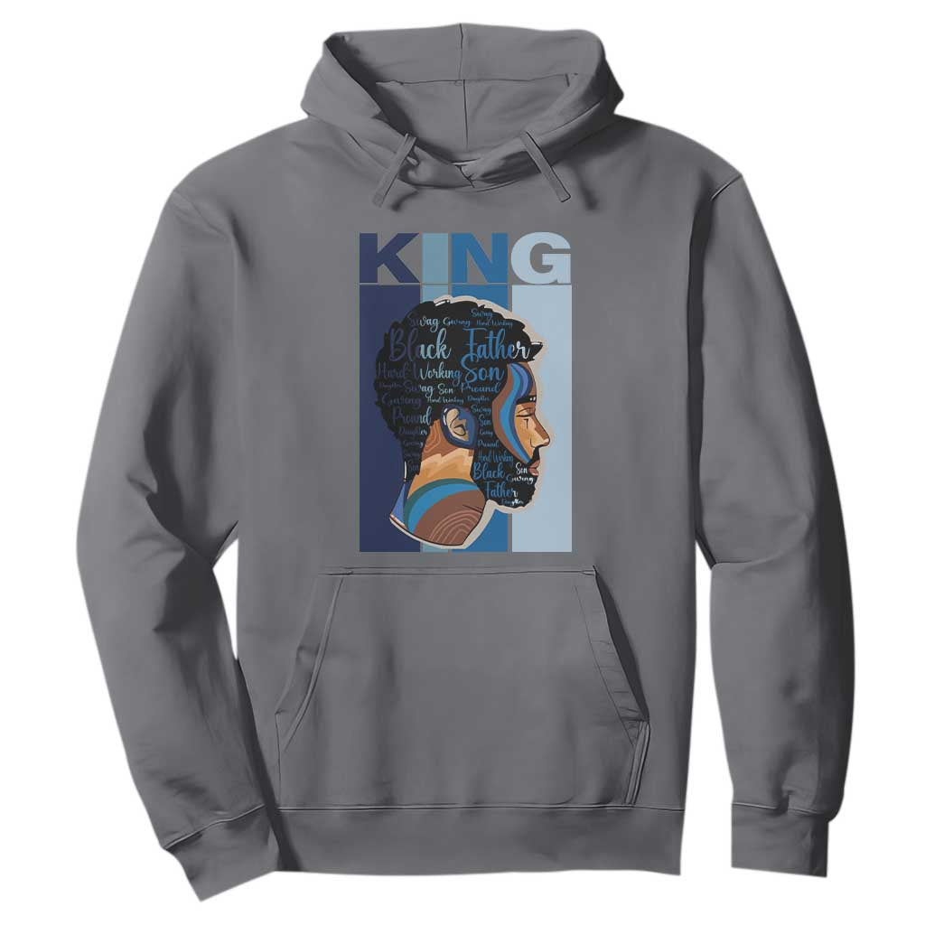 African American Dad Hoodie Black History King Father Melanin Pride