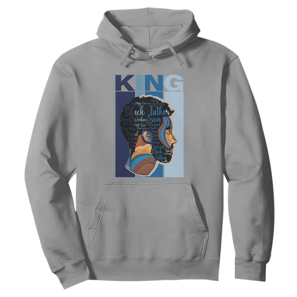 African American Dad Hoodie Black History King Father Melanin Pride