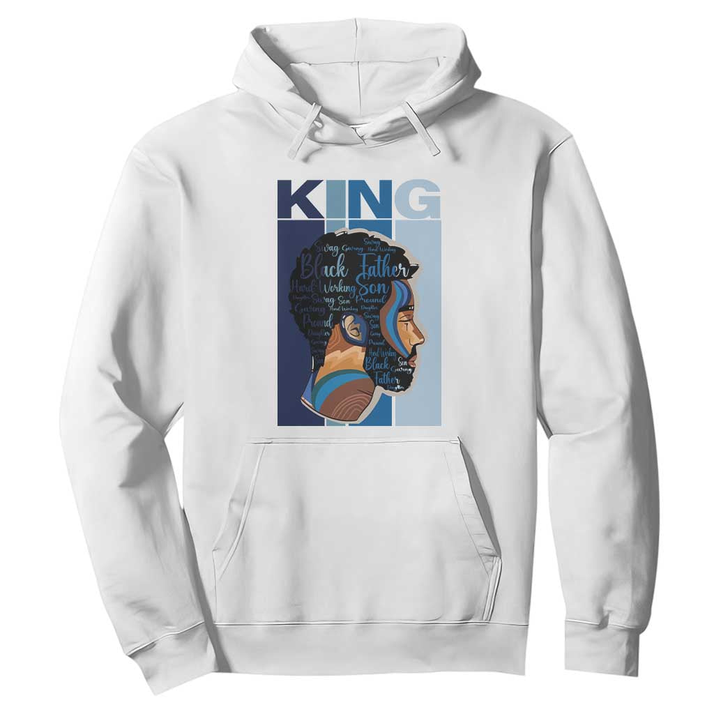 African American Dad Hoodie Black History King Father Melanin Pride