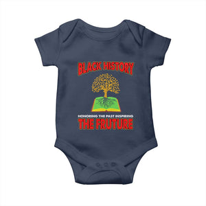 Black History Month Baby Onesie Honoring The Past Inspiring The Future Melanin Pride