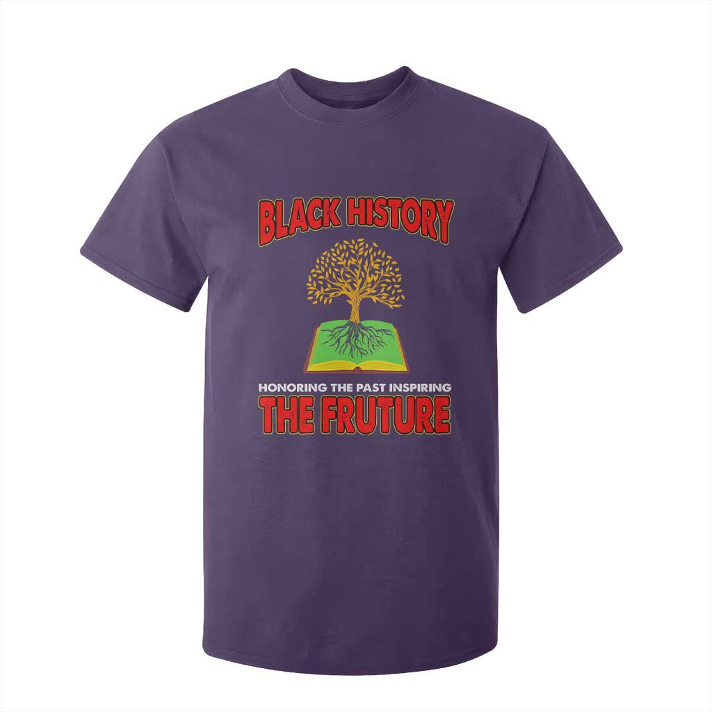 Black History Month T Shirt For Kid Honoring The Past Inspiring The Future Melanin Pride