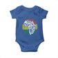 Black Pride Baby Onesie One Month Can't Hold Our History African American