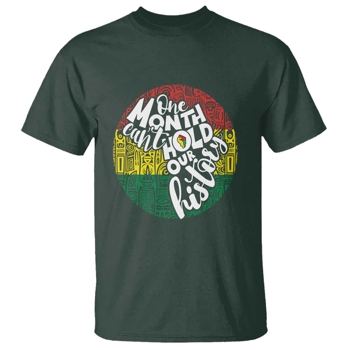Black Pride T Shirt One Month Can't Hold Our History African American