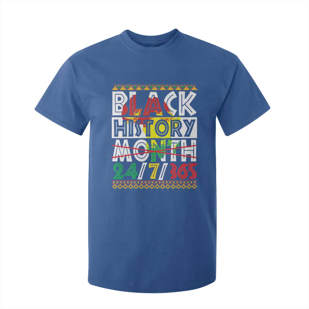 Black History Month T Shirt For Kid 24/7/365 Gift Pride African American