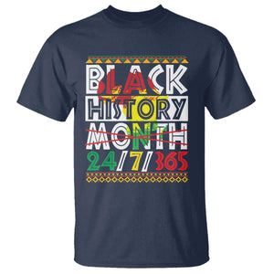 Black History Month T Shirt 24/7/365 Gift Pride African American