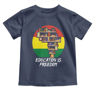 Black History Month Baby Shirt Education Is Freedom African Americans