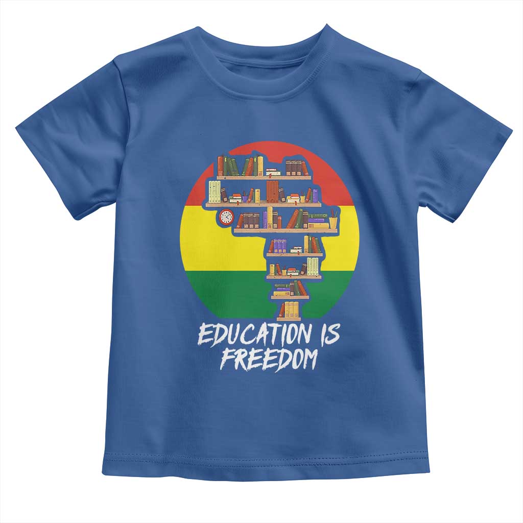 Black History Month Baby Shirt Education Is Freedom African Americans