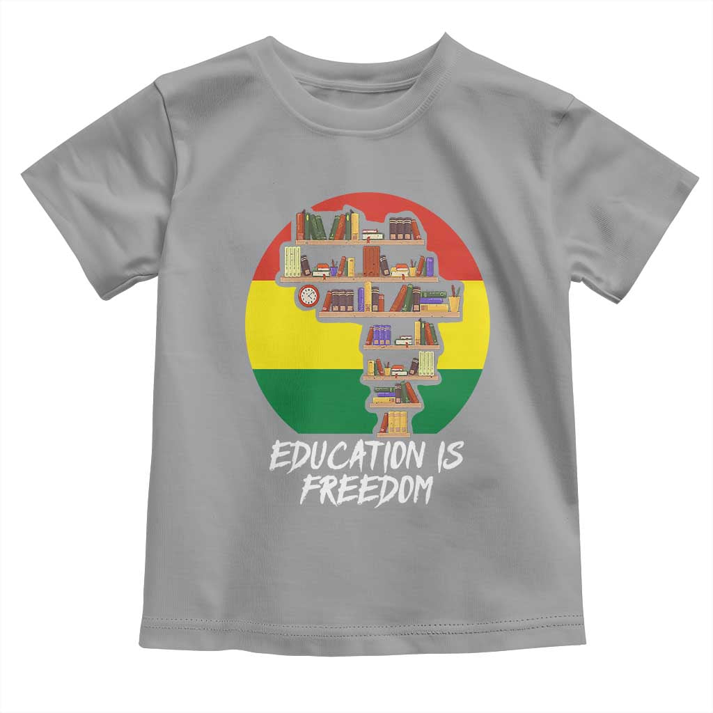 Black History Month Baby Shirt Education Is Freedom African Americans