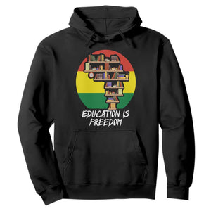 Black History Month Hoodie Education Is Freedom African Americans