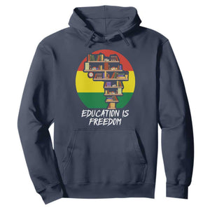 Black History Month Hoodie Education Is Freedom African Americans
