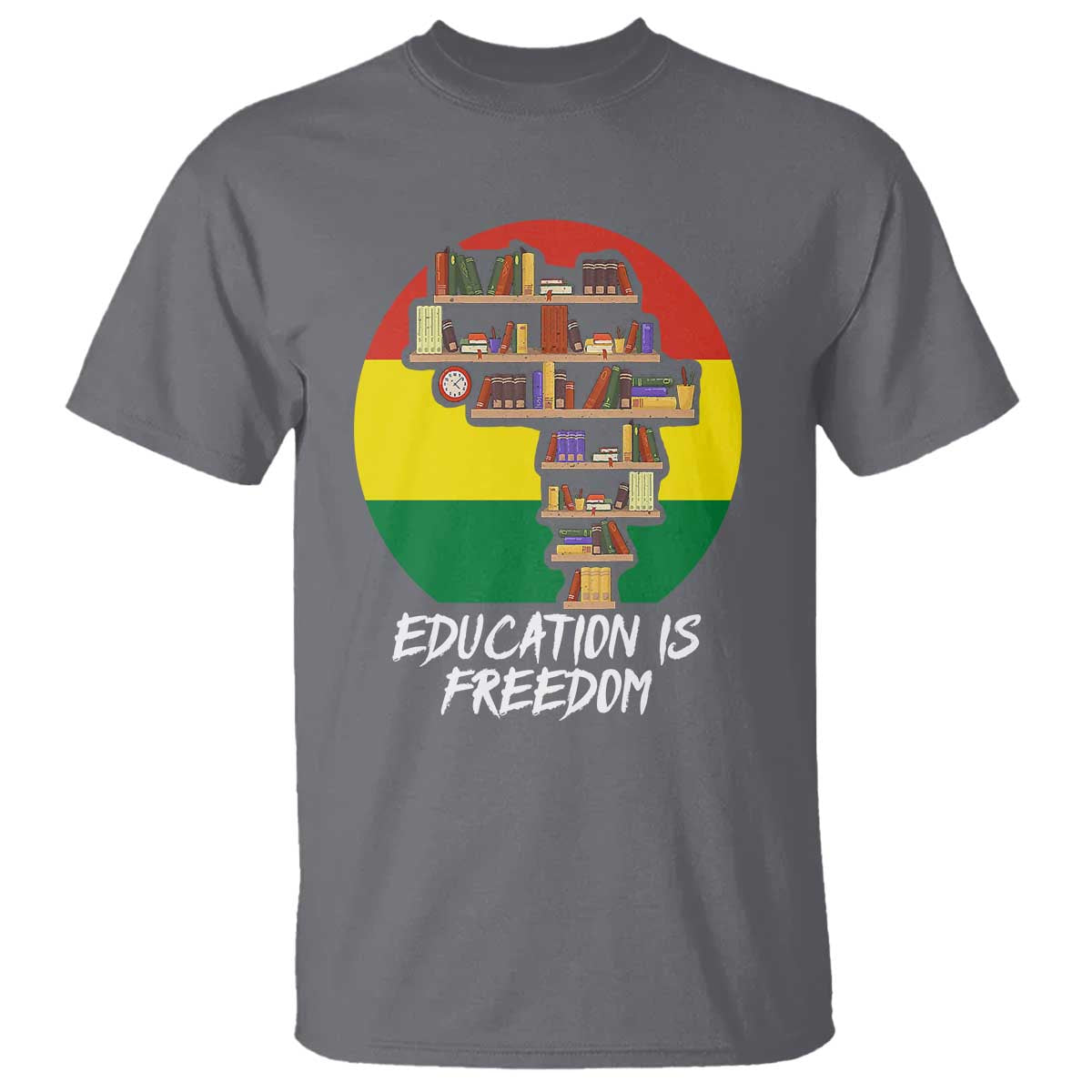 Black History Month T Shirt Education Is Freedom African Americans