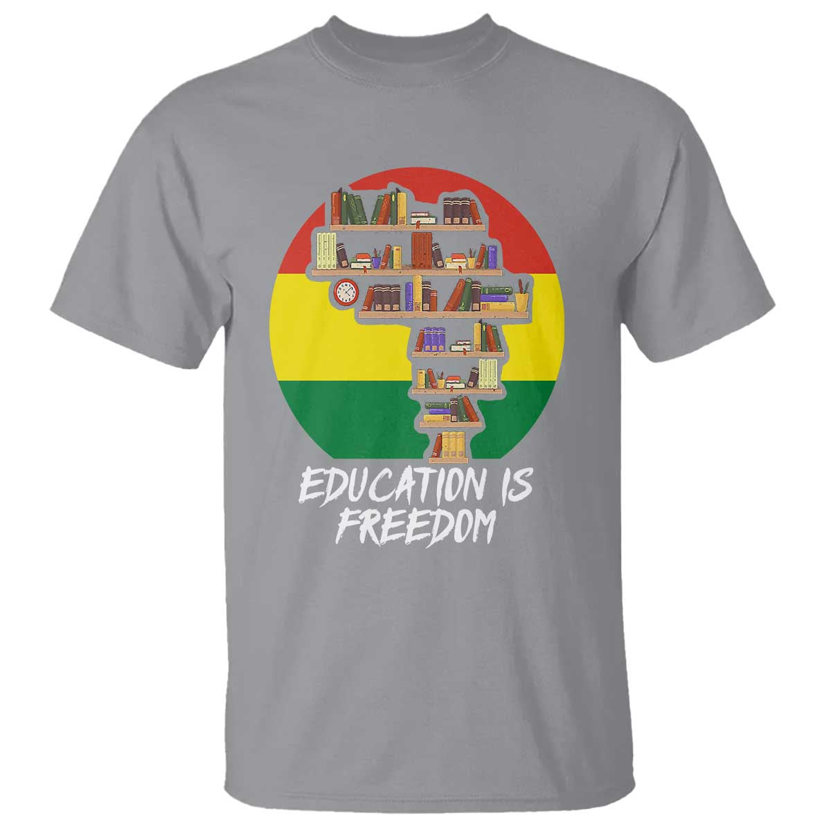 Black History Month T Shirt Education Is Freedom African Americans