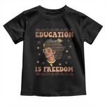 Black Teacher Baby Shirt Education Is Freedom Black History