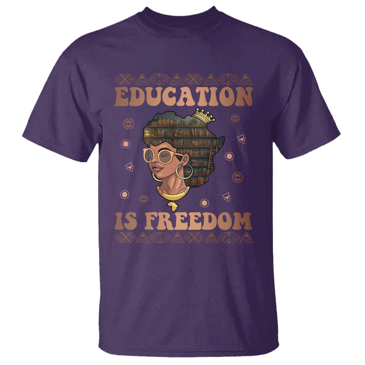Black Teacher T Shirt Education Is Freedom Black History