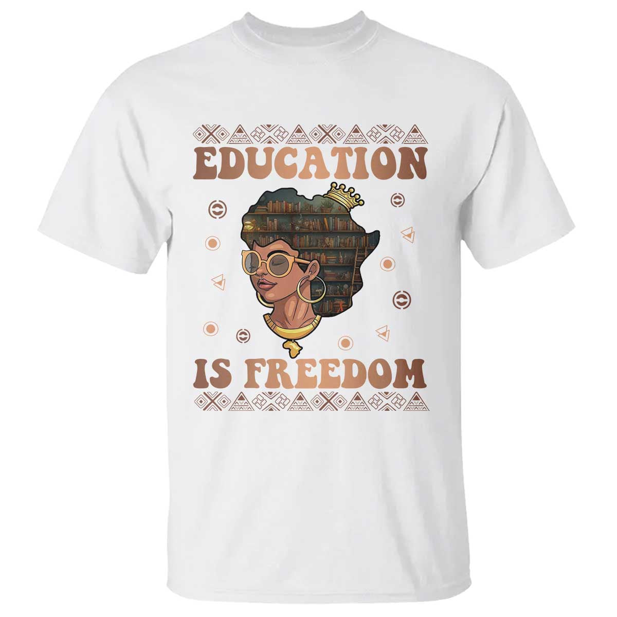 Black Teacher T Shirt Education Is Freedom Black History