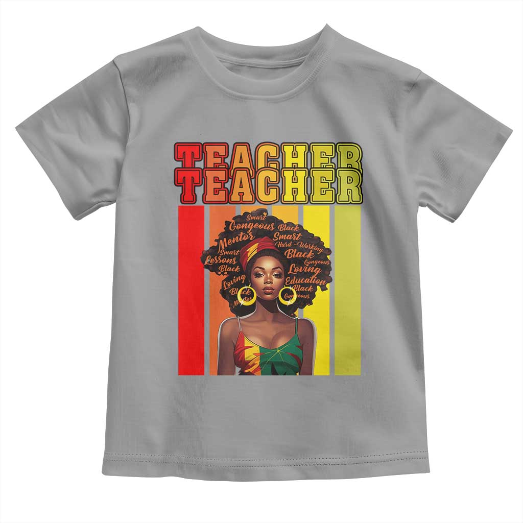 Black Teacher Baby Shirt Women African Americans School Educate