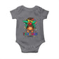 Black Teacher Life Baby Onesie Messy Bun African American Educate