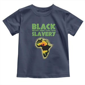 Black Freedom Baby Shirt Black History Didn't Start With Slavery African American