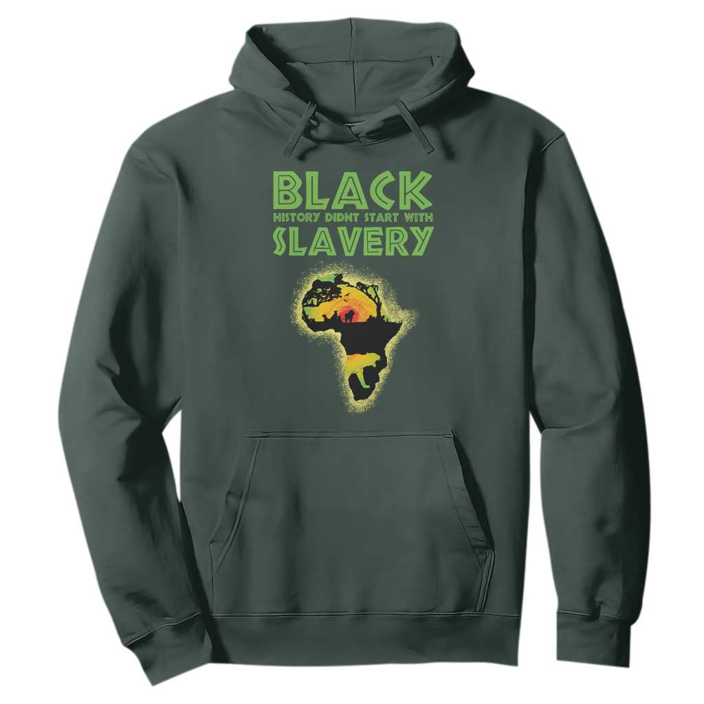 Black Freedom Hoodie Black History Didn't Start With Slavery African American