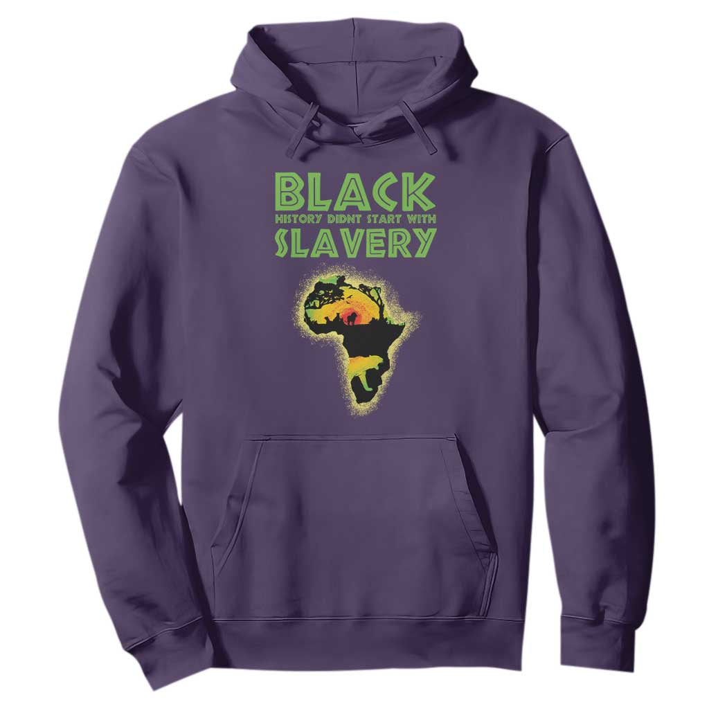 Black Freedom Hoodie Black History Didn't Start With Slavery African American
