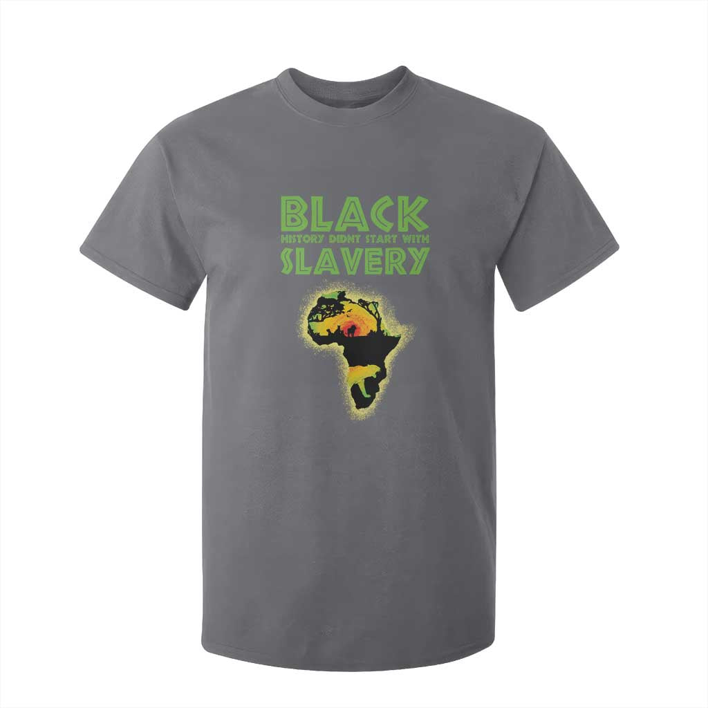 Black Freedom T Shirt For Kid Black History Didn't Start With Slavery African American