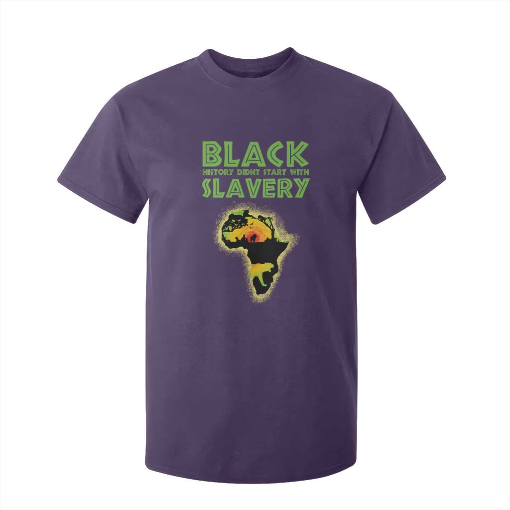 Black Freedom T Shirt For Kid Black History Didn't Start With Slavery African American