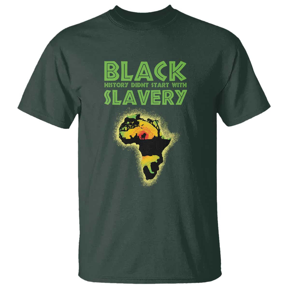 Black Freedom T Shirt Black History Didn't Start With Slavery African American