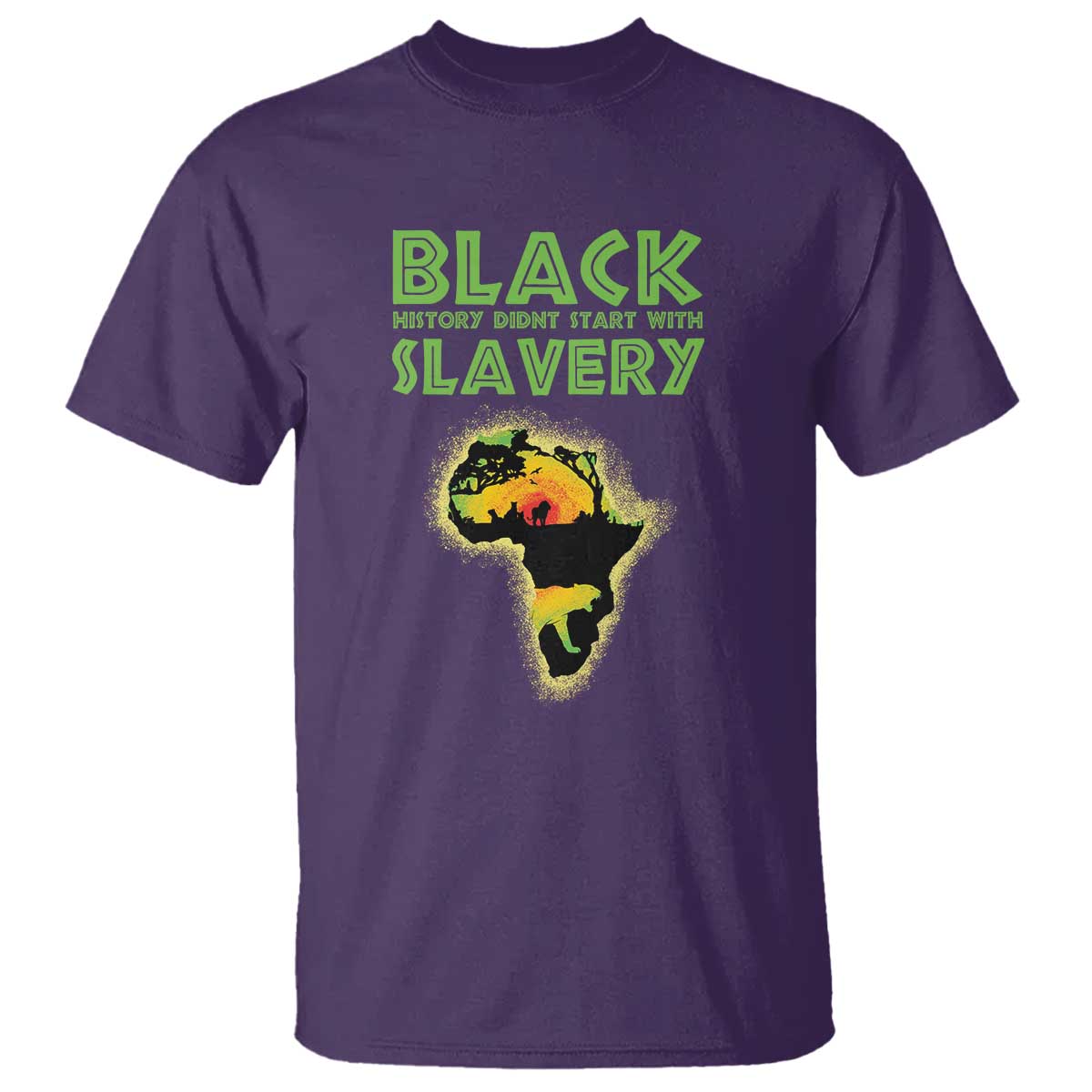 Black Freedom T Shirt Black History Didn't Start With Slavery African American