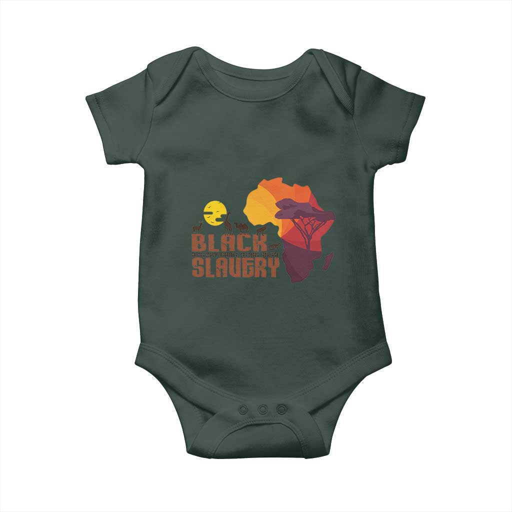 Black Pride Baby Onesie Black History Didn't Start With Slavery African American