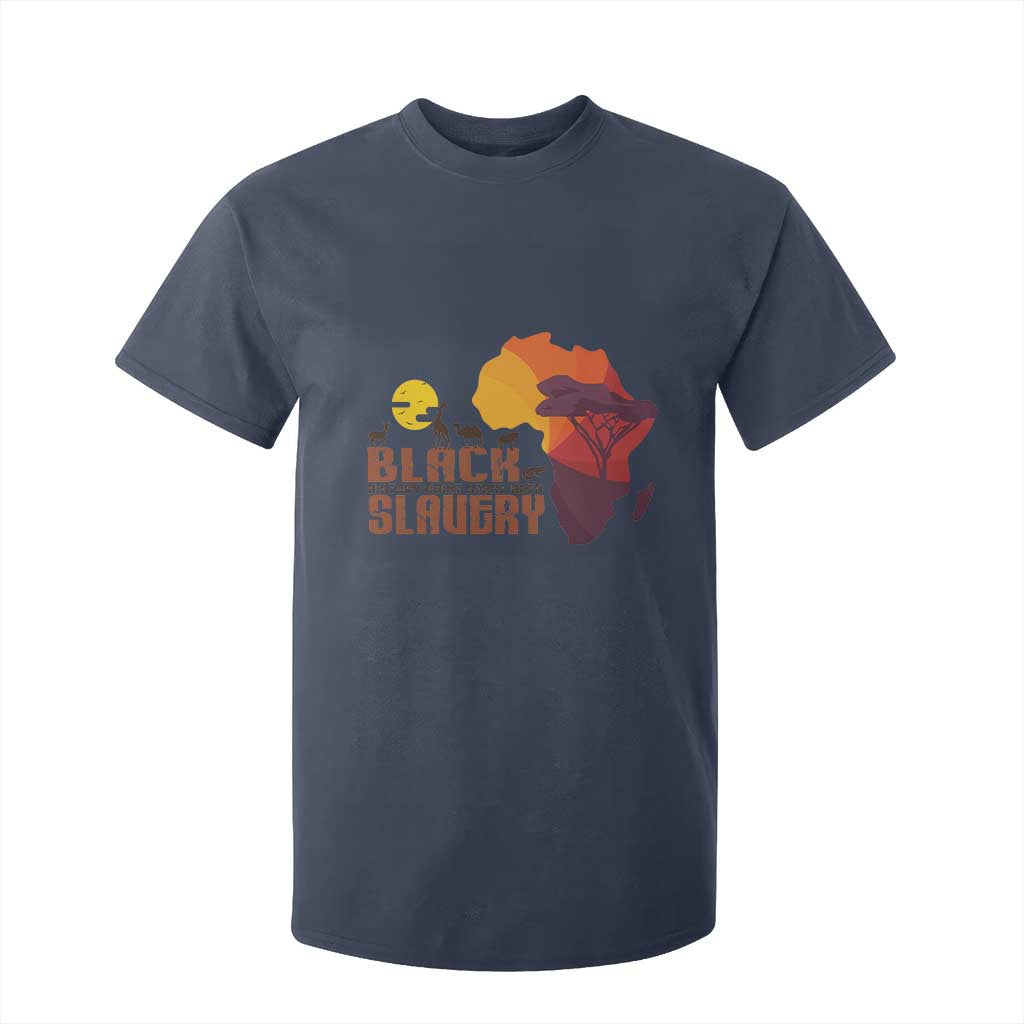 Black Pride T Shirt For Kid Black History Didn't Start With Slavery African American