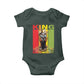 American Dad Baby Onesie Black History King Father Melanin African American
