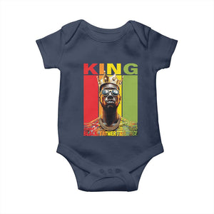American Dad Baby Onesie Black History King Father Melanin African American