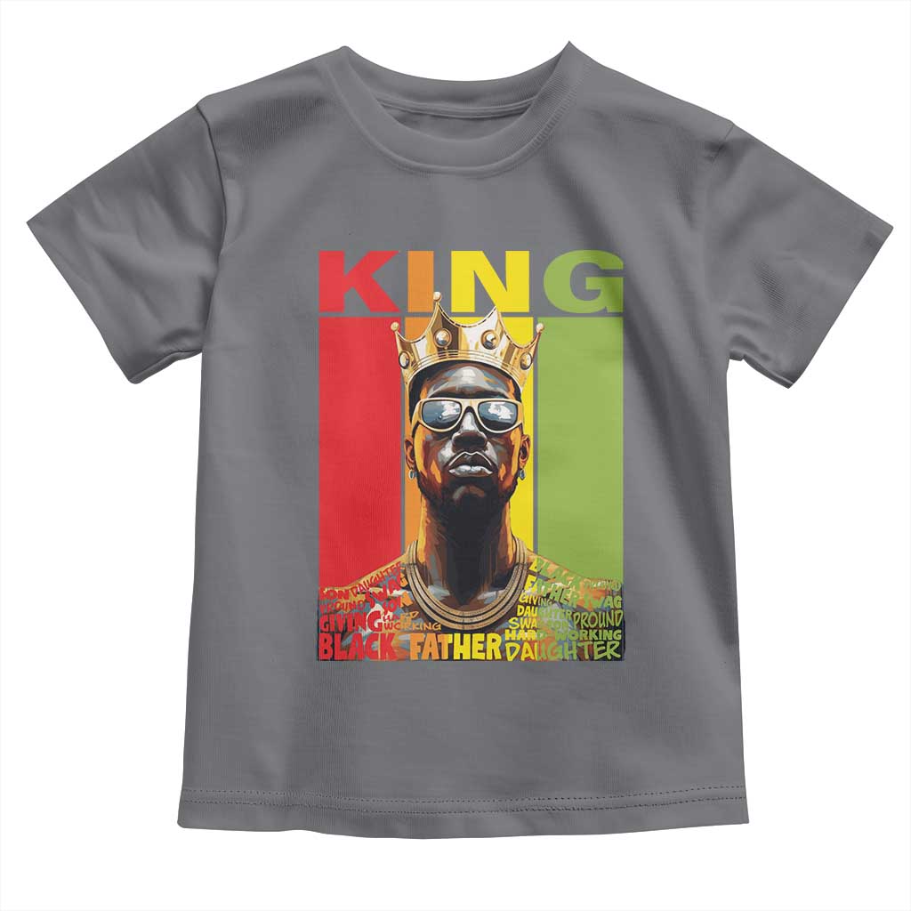 American Dad Baby Shirt Black History King Father Melanin African American