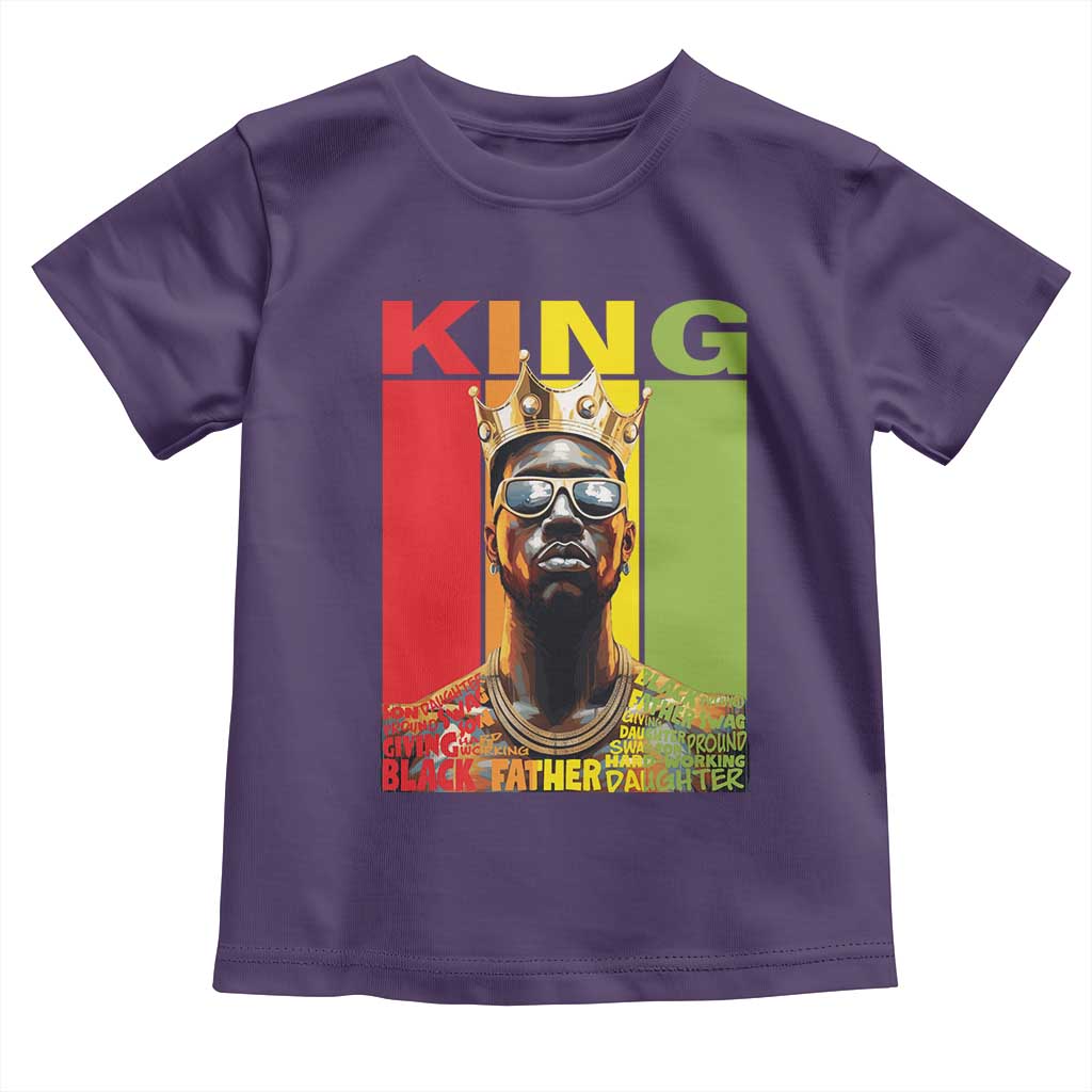 American Dad Baby Shirt Black History King Father Melanin African American
