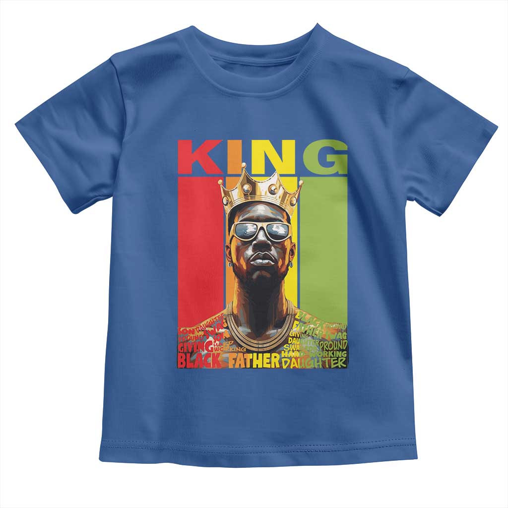 American Dad Baby Shirt Black History King Father Melanin African American
