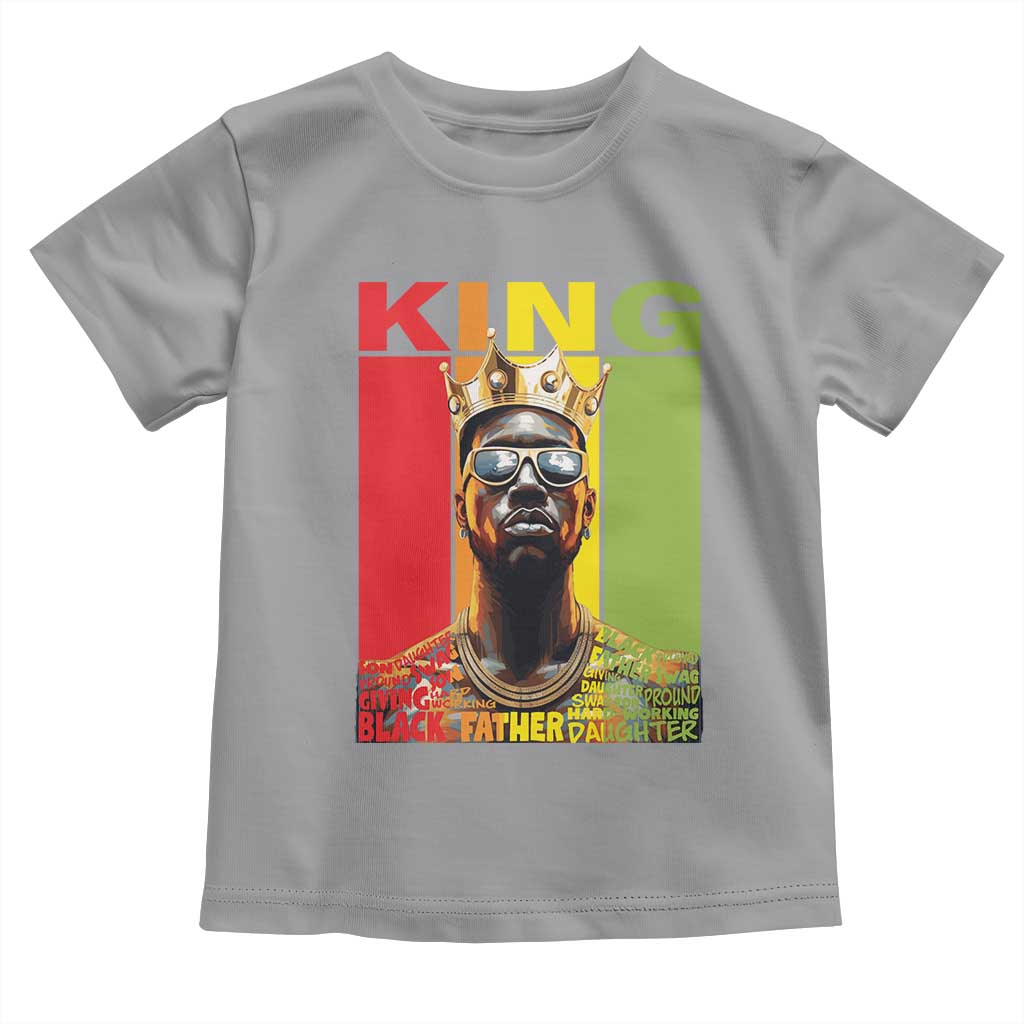 American Dad Baby Shirt Black History King Father Melanin African American