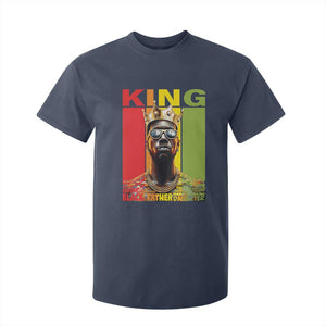 American Dad T Shirt For Kid Black History King Father Melanin African American