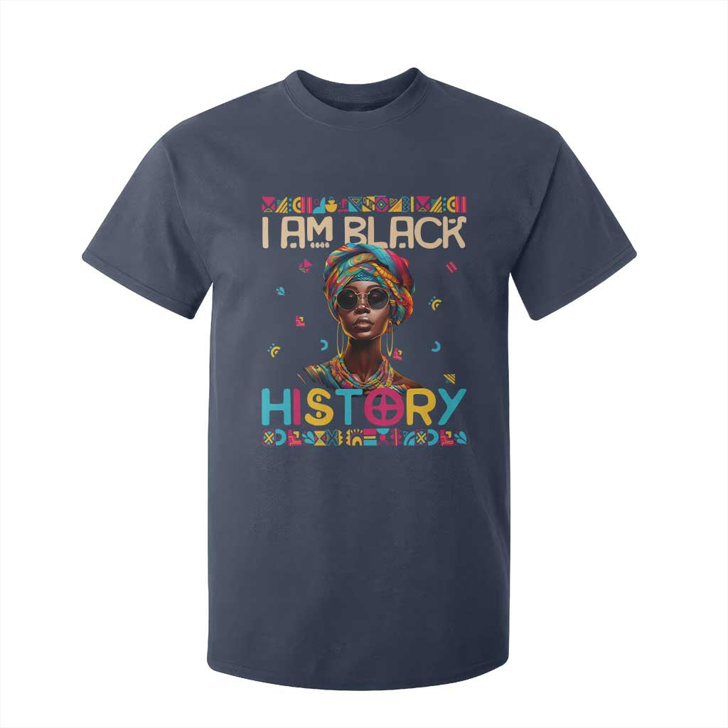 I Am Black History T Shirt For Kid African American Women Pretty