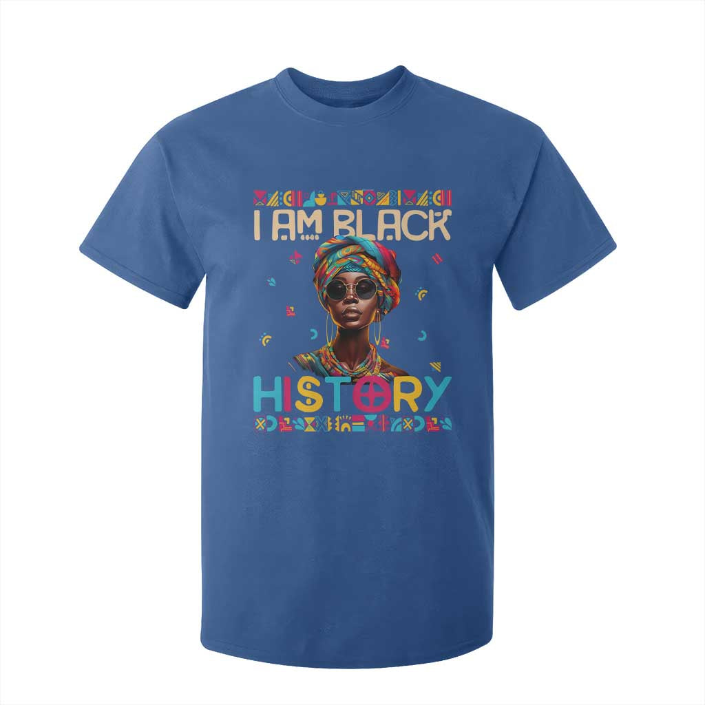 I Am Black History T Shirt For Kid African American Women Pretty