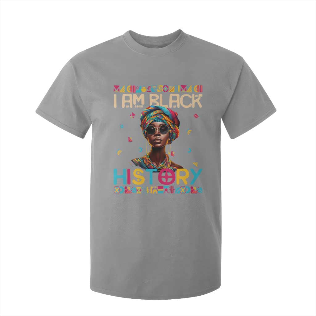 I Am Black History T Shirt For Kid African American Women Pretty