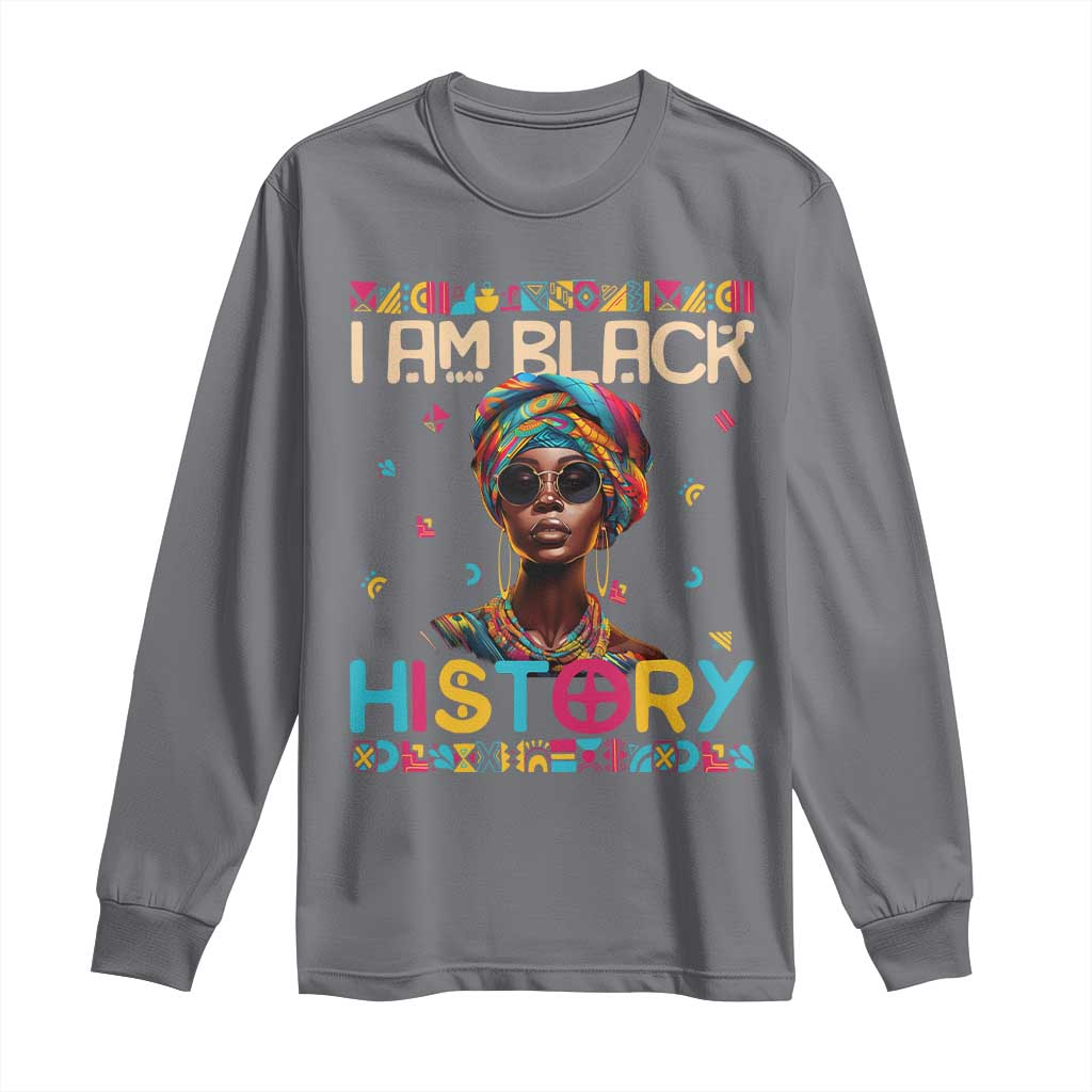 I Am Black History Long Sleeve Shirt African American Women Pretty