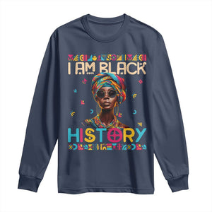 I Am Black History Long Sleeve Shirt African American Women Pretty