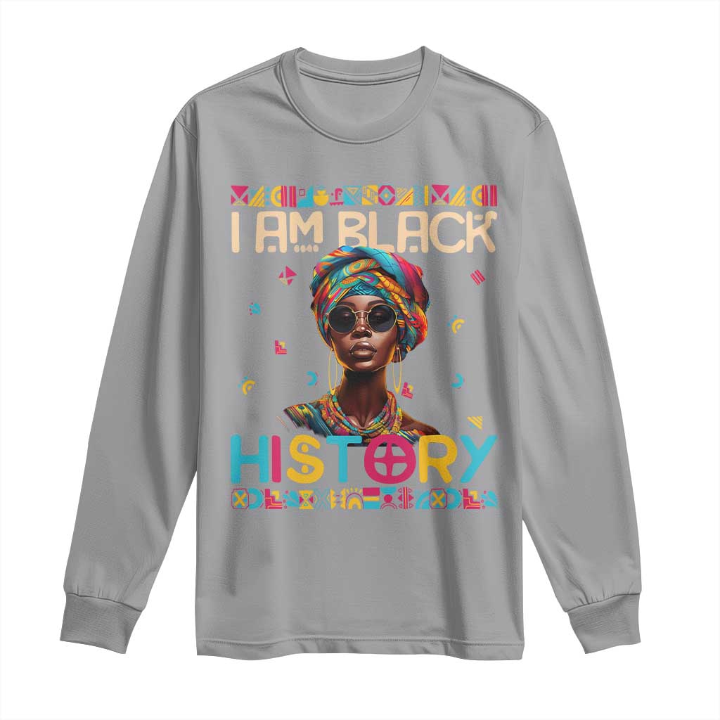 I Am Black History Long Sleeve Shirt African American Women Pretty